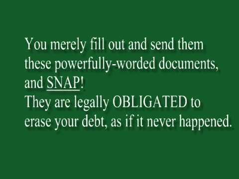 How to Eliminate Debt Legally Without Bankrupcy!