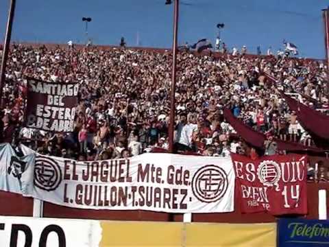 La gente de Lanús demostrando quien manda en el sur