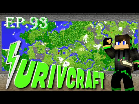 Surivcraft Ep.93 - La Mega Mappa sul Muro
