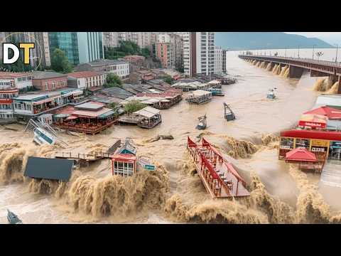 Turchia colpita da gravi inondazioni! Fiumi esondati ad Alanya e Muğla, attività travolte
