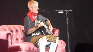 Justin Bieber - Fast Car (Cover) - Royal Farms Arena, MD