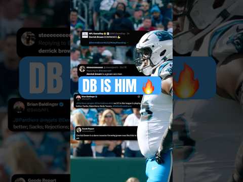 Derrick Brown Is HIM 🔥