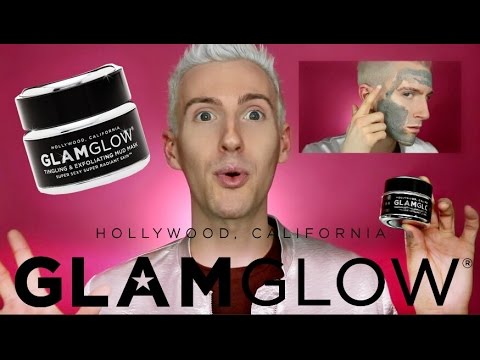 GLAMGLOW YOUTHMUD TINGLEXFOLIATE TREATMENT REVIEW | FACE MASK TRY-ON + DEMO