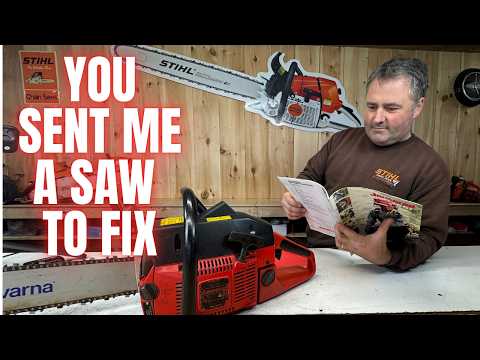 Just Fix It: 1989 Jonsered 625 Chainsaw!