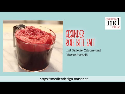 Gesunder Rote Bete Saft für die Leber