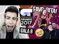 OT 2017 Gala 8 REACCIÓN MALBERT