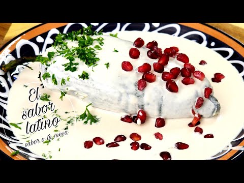 🔴 ¡Los Mejores Chiles En Nogada! Receta Fácil y Rica🇲🇽VIVA MEXICO-El sabor latino