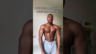WHY BLACK PEOPLE NEVER USED STEROIDS IN FITNESS INDUSTRY! #shorts #fitness #natural