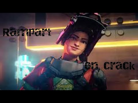 Apex legends Meet Rampart but on Crack