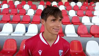 VIDEO. CARPI: IL COMMENTO DELL’ATTACCANTE DAVIDE ARRONDINI AL TERMINE DELLA GARA CON IL MEZZOLARA