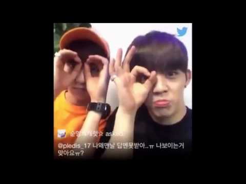 [VIETSUB] [ EPS] 160517 SEVENTEEN Twitter Q&A Compilation - S.coups & The8 ver.