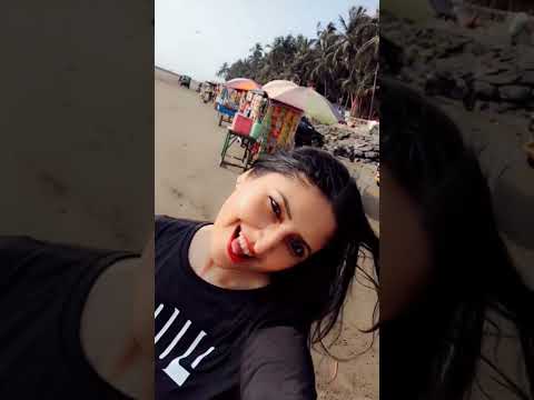 oh hansini😍                              #beach #munbai #mumbaibeach #outing #foryou