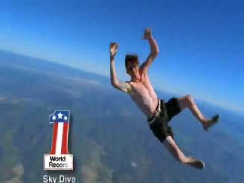 Skydive without a parachute - Jackass