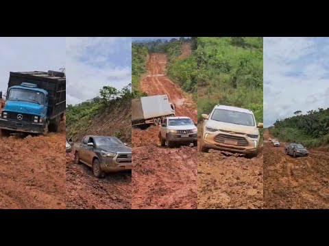 Rally na Transamazônica - Motoristas encaram lama e abandono na BR-230