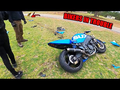 EXPENSIVE BIKES FALL TO PIECES - Crazy Motorcycle Moments - Ep. 552