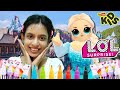 I Visited LOL Surprise Disney Dolls To Find Their SECRETS Toys And Colors Diana And Roma Lalilu