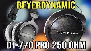 Beyerdynamic DT-770 Pro 250 ohm Ω UNBOXING & SETUP !