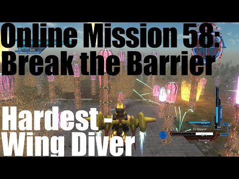 EDF 5: Online Mission 58: Break the Barrier - Wing Diver / Hardest