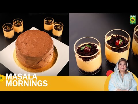 𝗖𝗵𝗼𝗰𝗼𝗹𝗮𝘁𝗲 𝗠𝗮𝗹𝘁 𝗖𝗮𝗸𝗲 & (Orange Mousse Short)  | Masala Mornings | Shireen  | 14 Jan 25 | Masala Tv