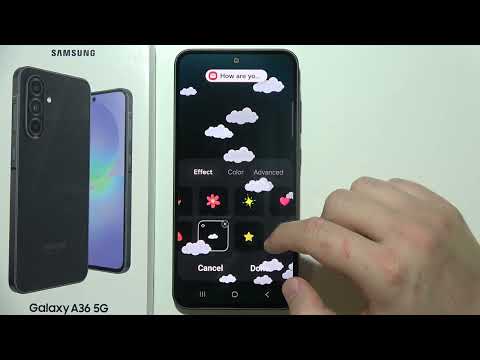 Samsung A36 5G: How to Turn On Edge Lighting