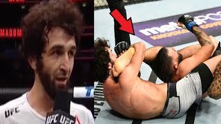 СЛОВА ЗАБИТА МАГОМЕДШАРИПОВА ПОСЛЕ БОЯ С БРЭНДОНОМ ДЭВИСОМ НА UFC 228!
