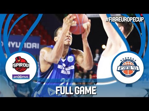 Proximus Spirou (BEL) v Bnei Rav-Bariach Herzliya (ISR) - Full Game - FIBA Europe Cup 2017-18