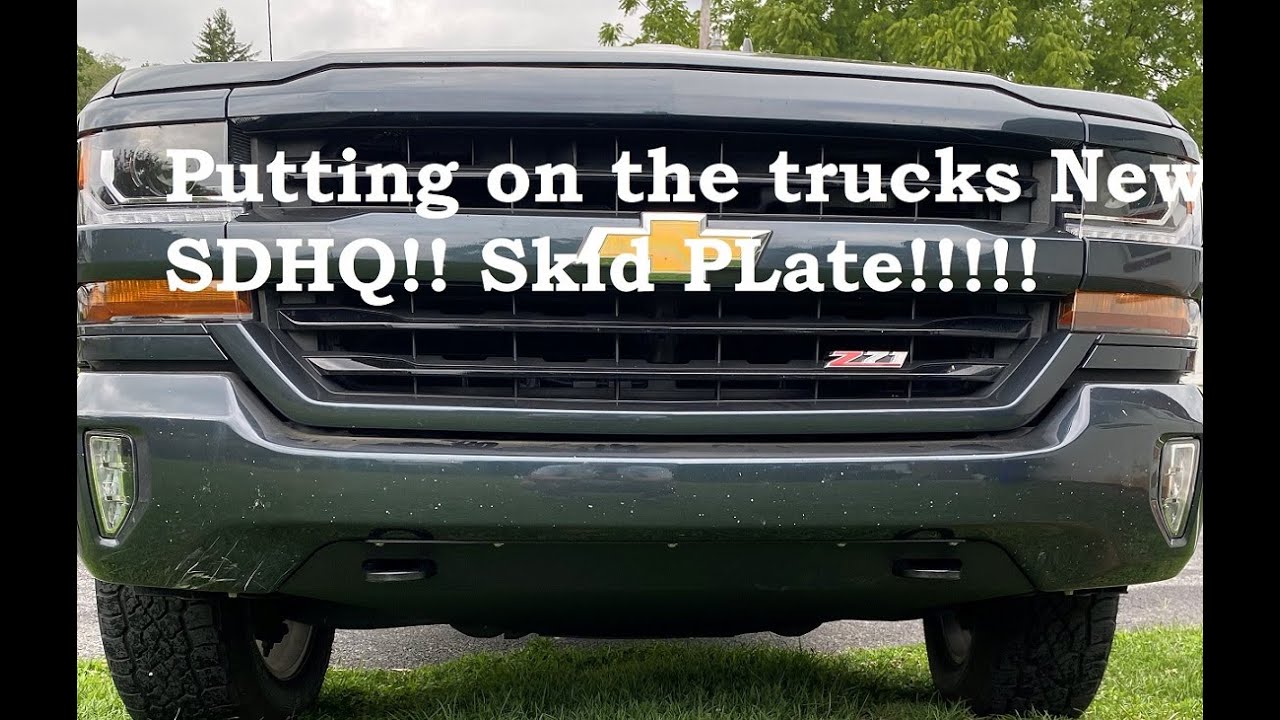 How to replace skid plates on Chevrolet Silverado 1500