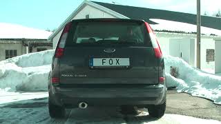 Video: Fox Edelstahl Sportauspuff Ford Focus C-Max 1 Video: Fox Edelstahl Sportauspuff Ford Focus C-Max 1