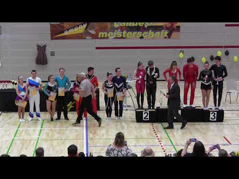 LM Baden-Württemberg 2018 - Siegerehrung C Klasse