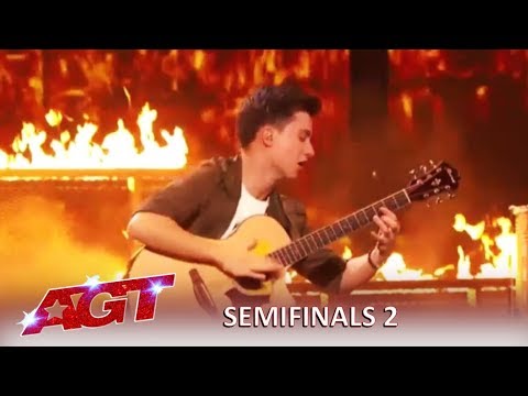 Marcin Patrzalek: Master Guitarist Is On FIRE and Proves Simon Wrong | America's Got Talent 2019