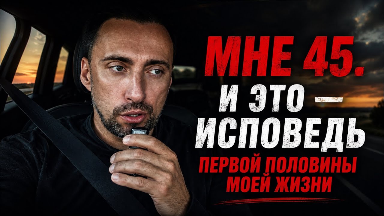 МНЕ 45. ПОЛ ЖИЗНИ ЗА ПЛЕЧАМИ.Я ПРОЖИВАЛ НЕ СВОЮ ЖИЗНЬ.ВТОРУЮ ЧАСТЬ Я НАПИШУ САМ. ОСОЗНАННО.