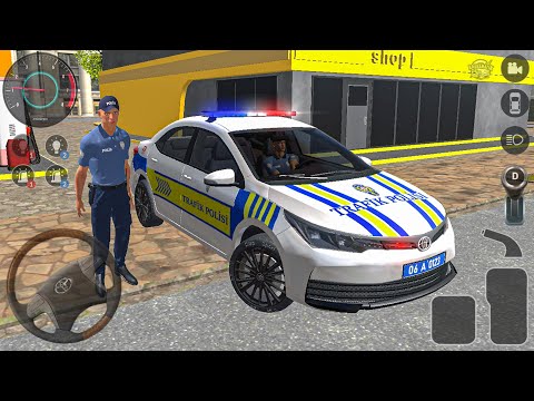 Toyota Corolla Turkish Police Car Driving Game - Police Game 2026 #198 - Android GamePlay