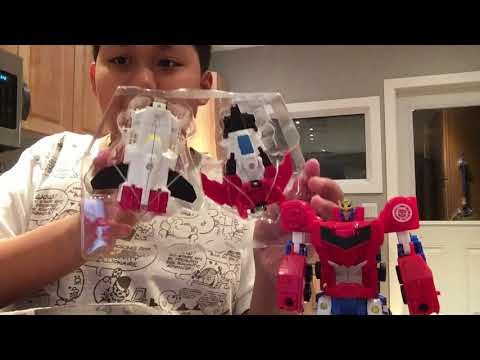 Unboxing transformers combinerforce Skyslegde and StormHammer