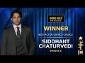 Siddhant Chaturvedi Wins Best Actor Critic S For Dhadak 2 At Iconic Gold Awards 2026