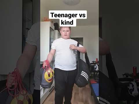 Teenager vs Kind es ist so ein unterschied omg