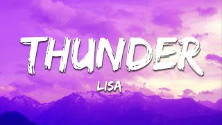 Download lagu Lisa - Thunder (Lyrics) mp3