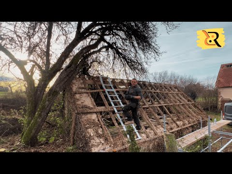 Restoring Our Old Farm in France: Roof Work & a Farewell (Ep.56)