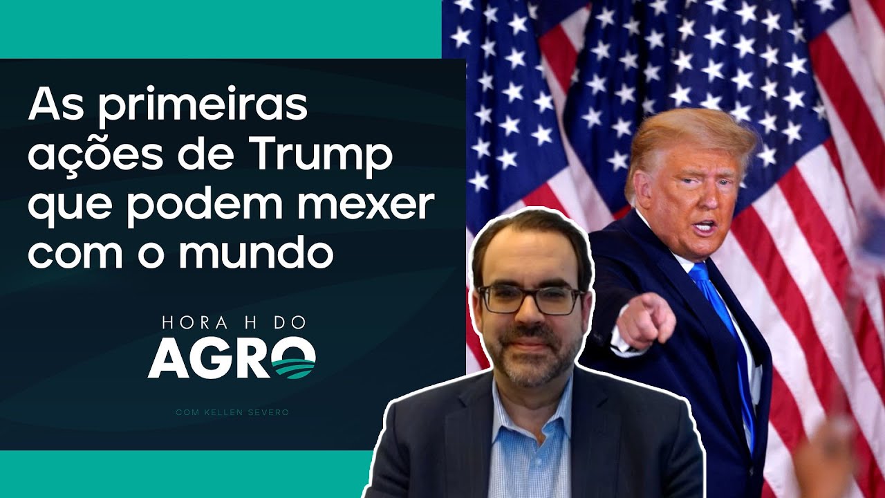Trump toma posse nesta segunda-feira (20) | HORA H DO AGRO