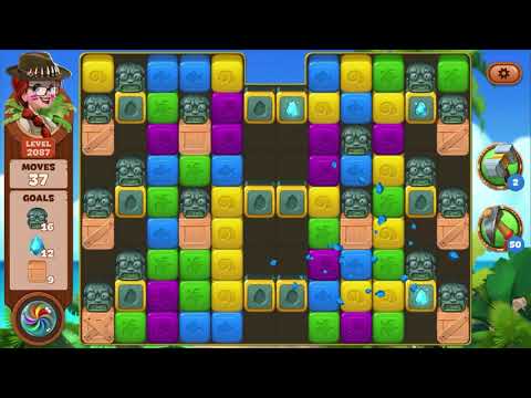 Lost Island Blast Adventure Level 2087 NO BOOSTERS - A S GAMING ✔️