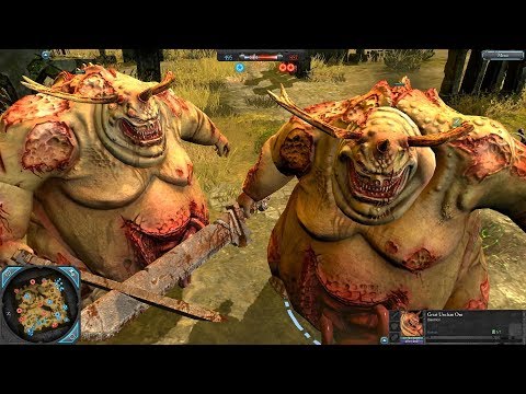 Chaos (Death Guard) vs Tyranids (Hive Fleet Leviathan) - DOW 2: Retribution - SupaEpicFun Mod