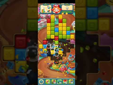 Toy Blast Level 675 No Boosters Series