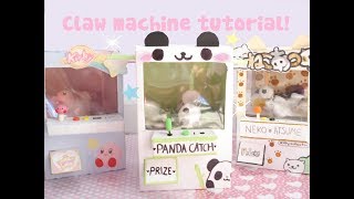 ❤How to make a claw machine!❤