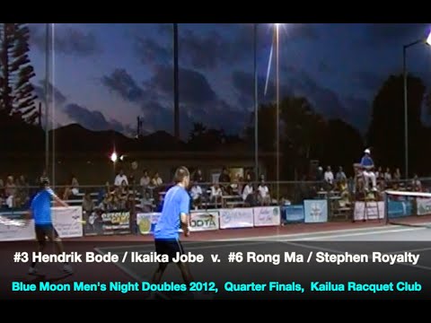 #3 Bode/Jobe vs #6 Ma/Royalty QF HLTS: 2012 Blue Moon Men's Night Doubles