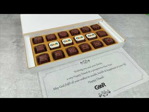 Elevate Your Corporate Diwali Gifts with ChocoCraft's Logo Chocolates