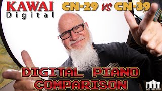 Video thumbnail for KAWAI CN-29 VS CN-39 | Digital Piano Comparison by Alamo Music Center - Pianos and Keyboards
