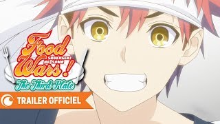 vidéo Food wars - the third plate - Bande annonce