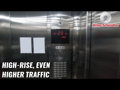 BUSY Atlas Schindler NeoLift Traction Elevator (Service) - Broadleaves Res., Orestes R. St. - GO, BR