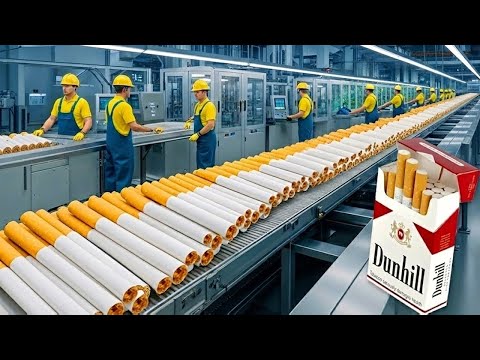 Inside Dunhill Cigarettes Factory The FULL PROCESS Revealed