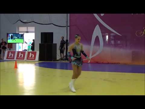 MK BELLA Turzovka 2018 - sólo baton junior (Valéria Kupšová)