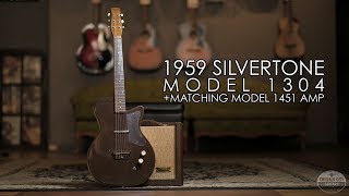 Video thumbnail for "Pick of the Day" - 1959 Silvertone Model 1304 and matching Model 1451 Amp by Emerald City Guitars
